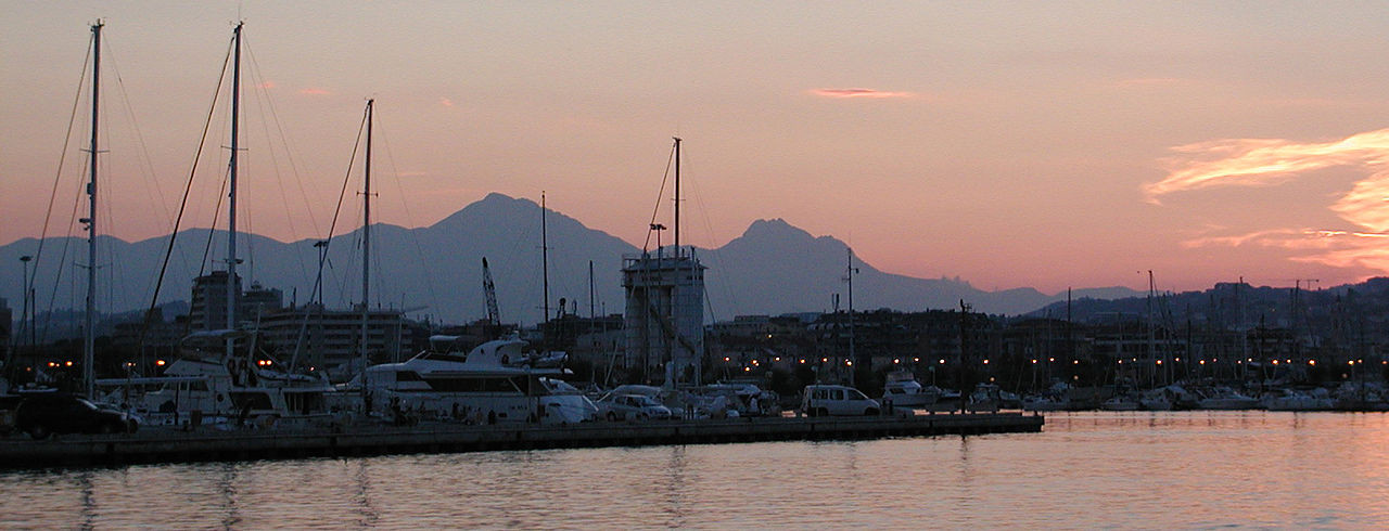 Aerial view of Pescara