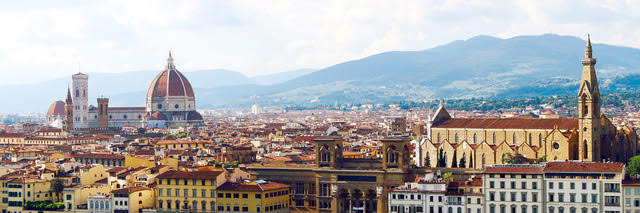 Una vista di Firenze